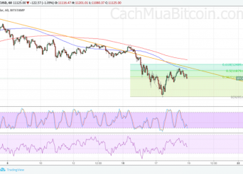 phân tích kỹ thuật giá bitcoin ngày 19/1/2018 - huongdanbitcoin.com