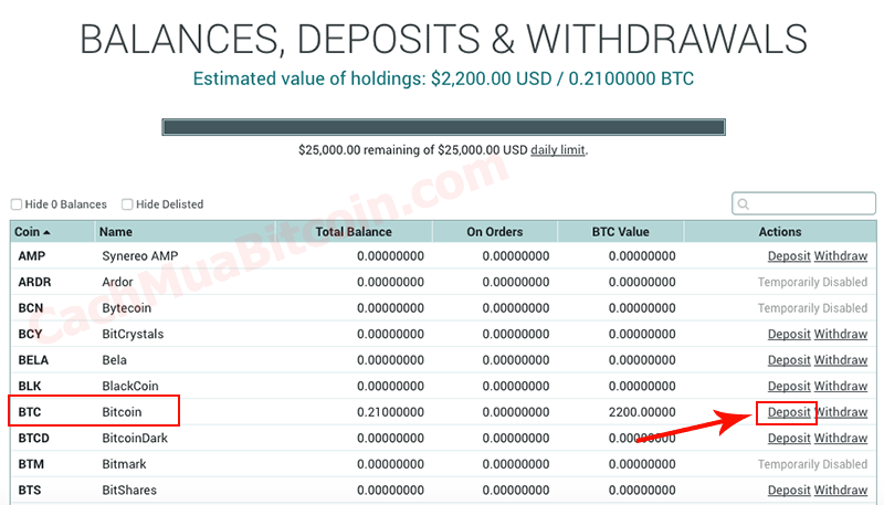 Cách mua BTC tại Remitano và chuyển trực tiếp vào ví BTC ở Poloniex