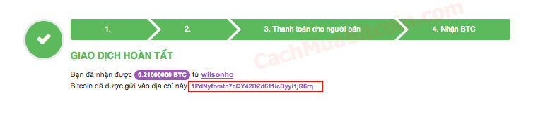 Cách mua BTC tại Remitano và chuyển trực tiếp vào ví BTC ở Poloniex