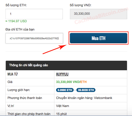 cách mua ethereum trên sàn remitano - huongdanbitcoin.com