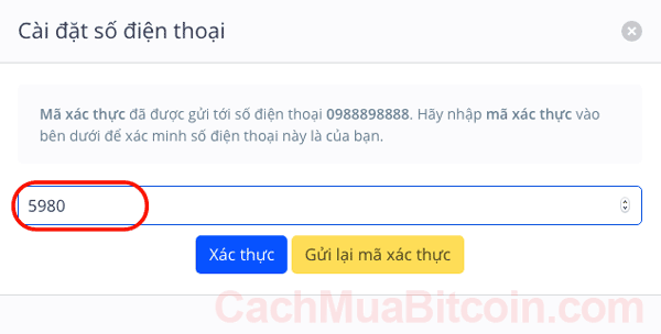 ma xac thuc